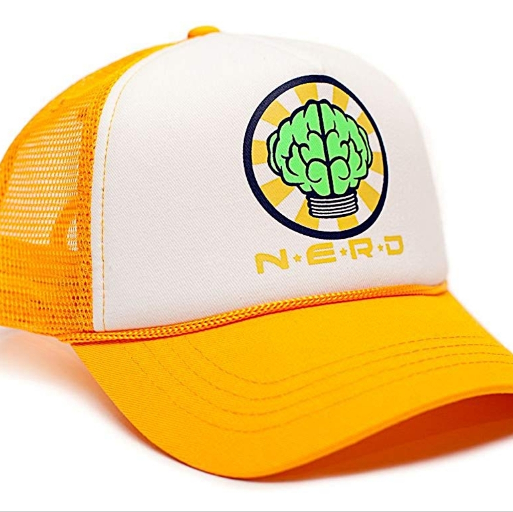NERD Custom Unisex-Adult One-size Trucker Hat Multi Rapper Hat Pharrell HipHop
